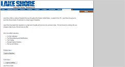 Desktop Screenshot of lakeshoreindustrialservices.com